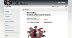 Desktop Screenshot of halitrading.fi