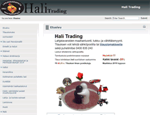 Tablet Screenshot of halitrading.fi